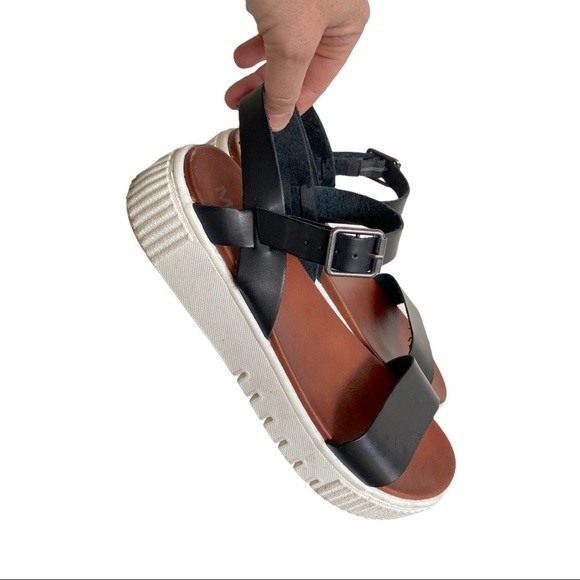 MIA Strappy Buckle Platform Chunky Sandals Y2K super cute, great for summer! - Picture 3 of 8